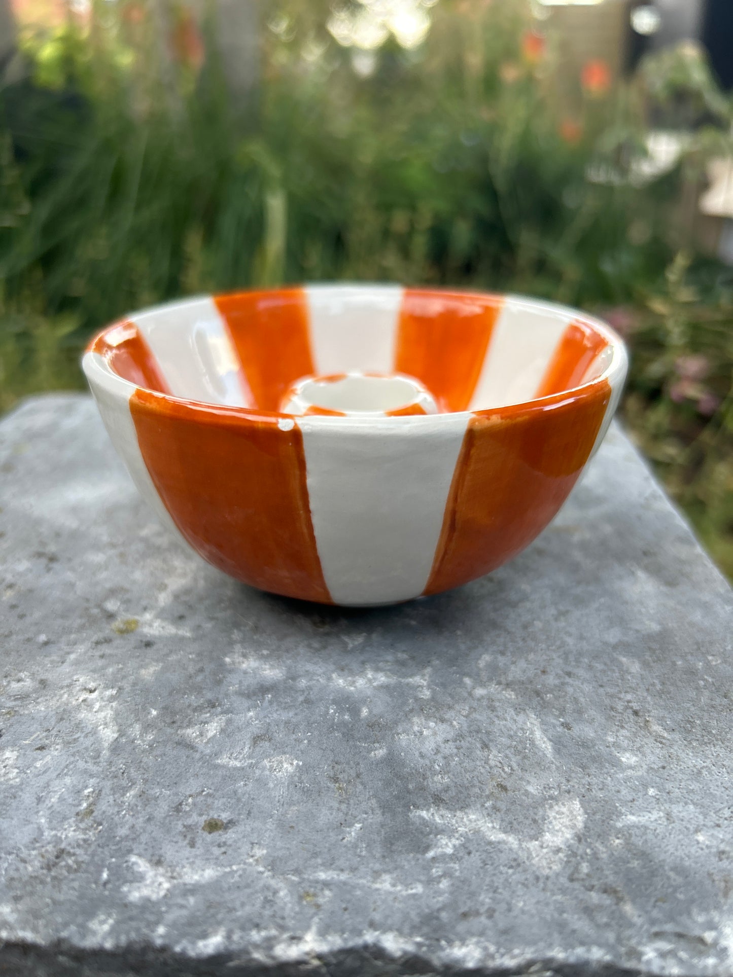 Kandelaar stripe Orange