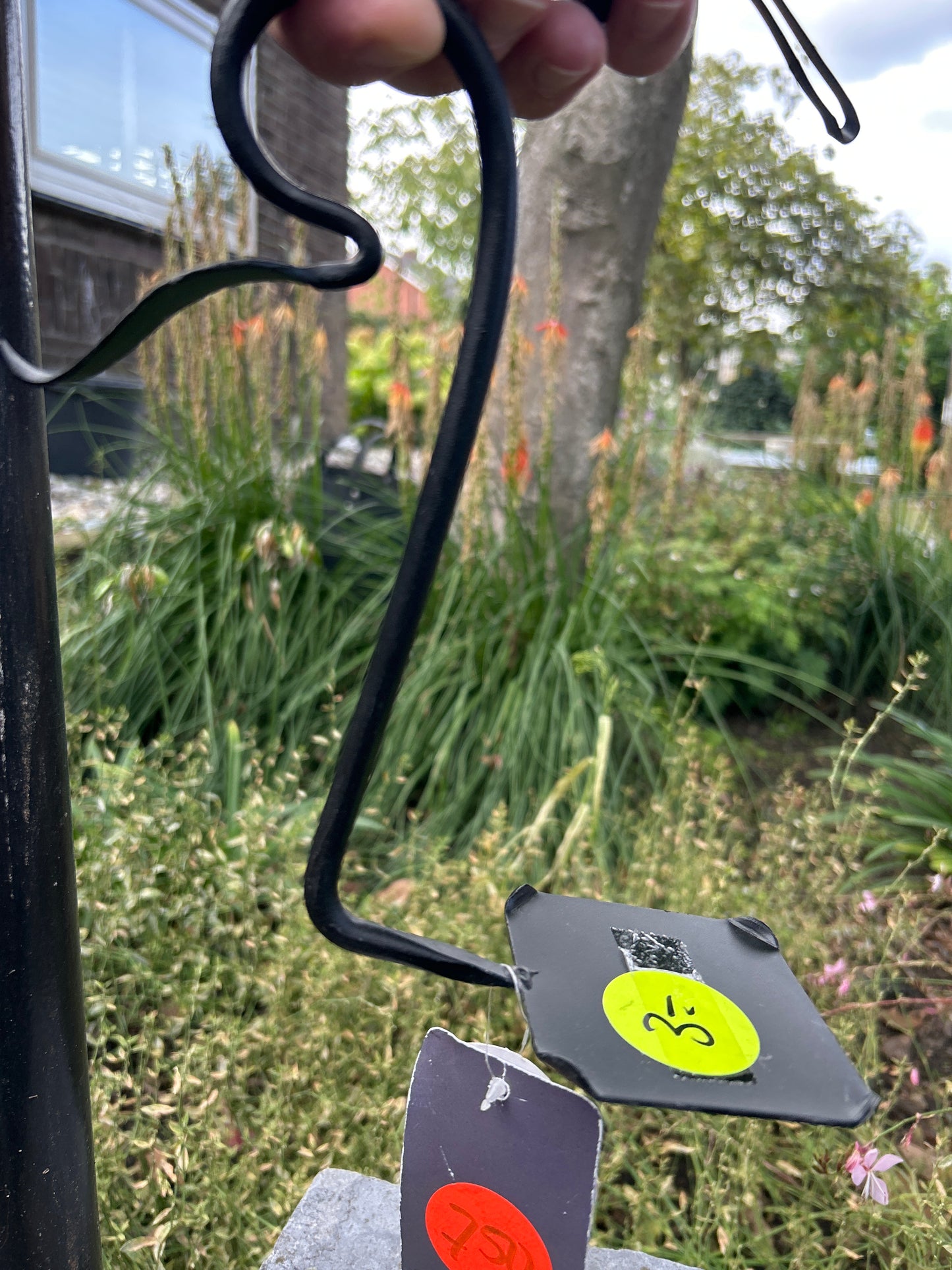 Windlicht kaars houder