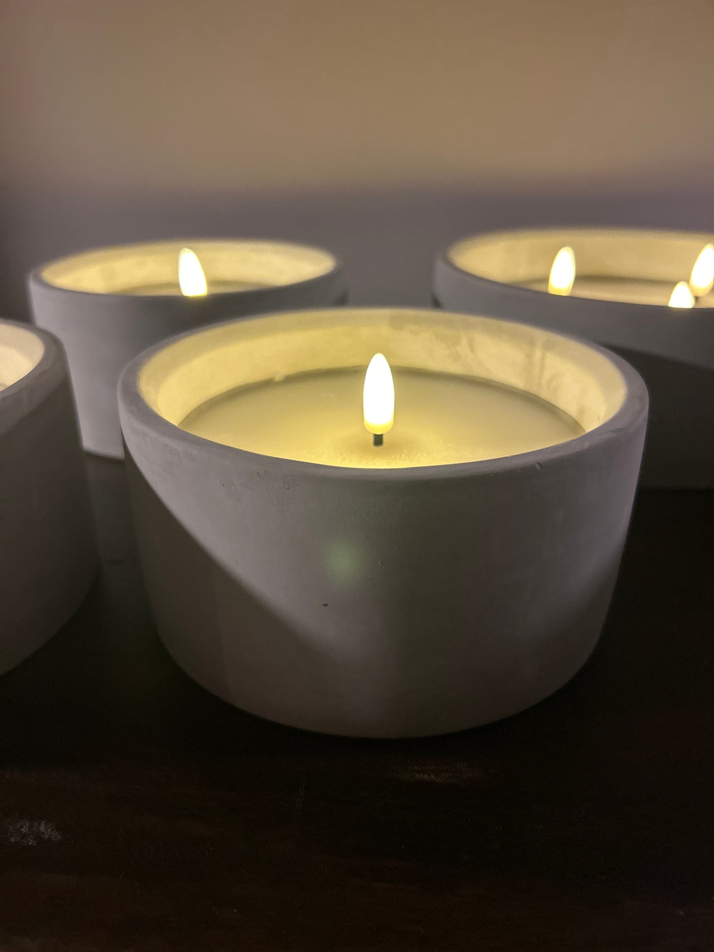 Beton Led kaars Joep L