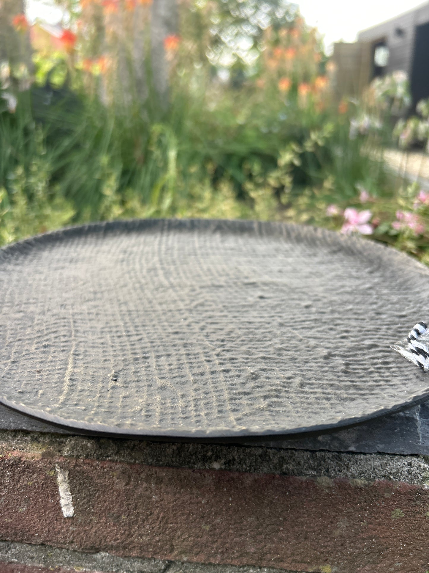 Dienblad gold Brown ø27