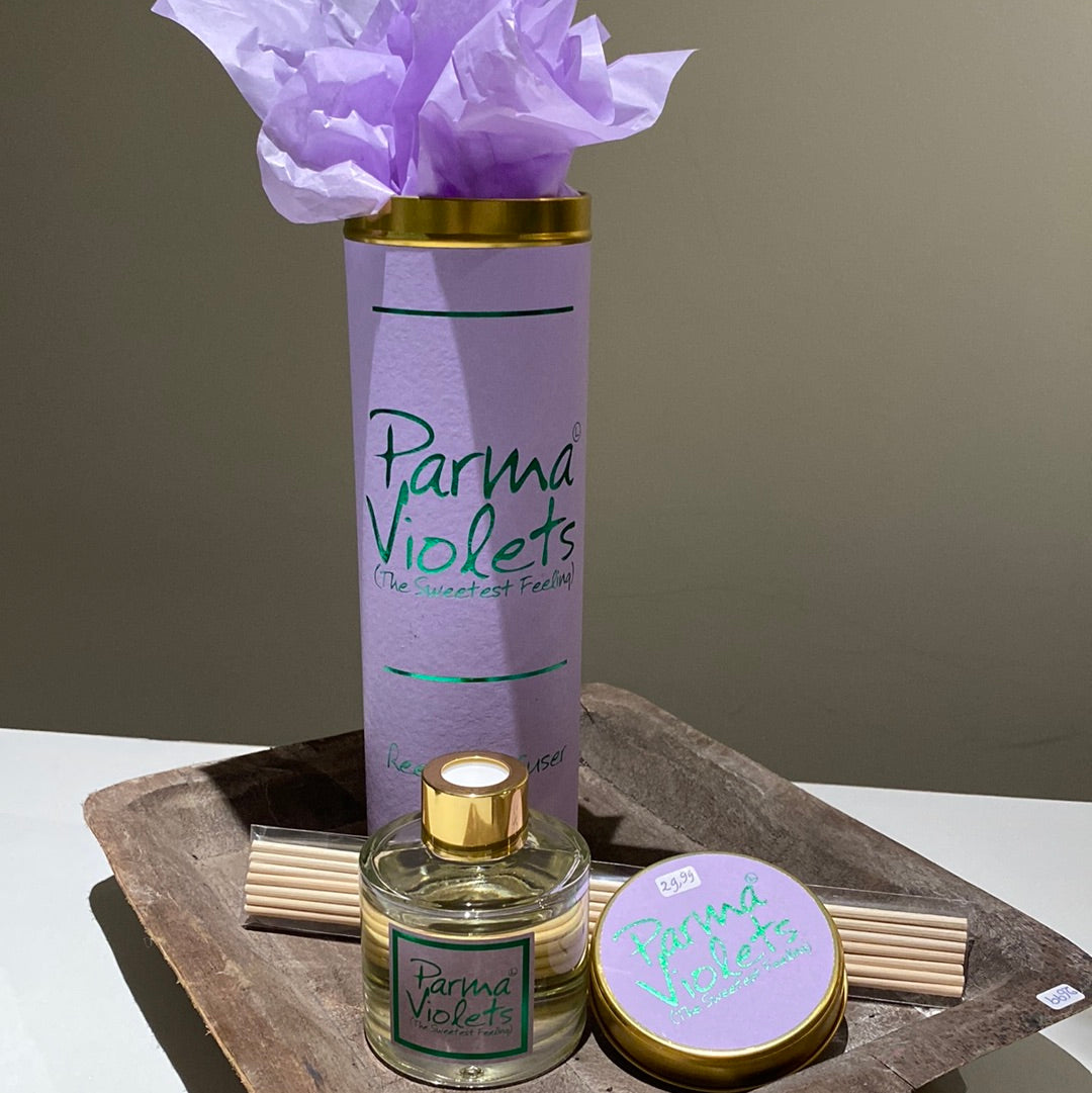 Reed Diffuser by Lily-Flame Parma Violets