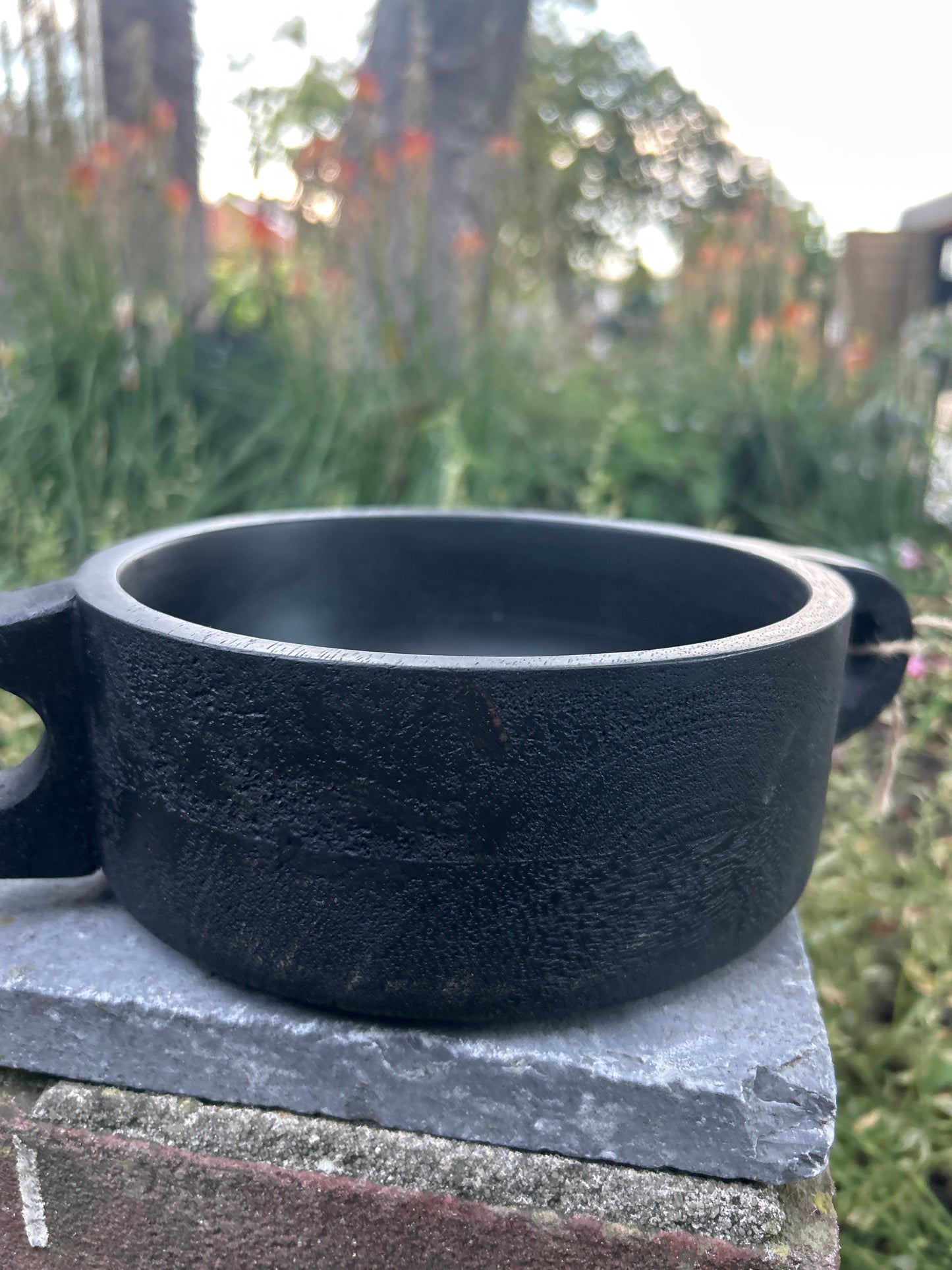 Vt wonen bowl black 17 x 7 cm