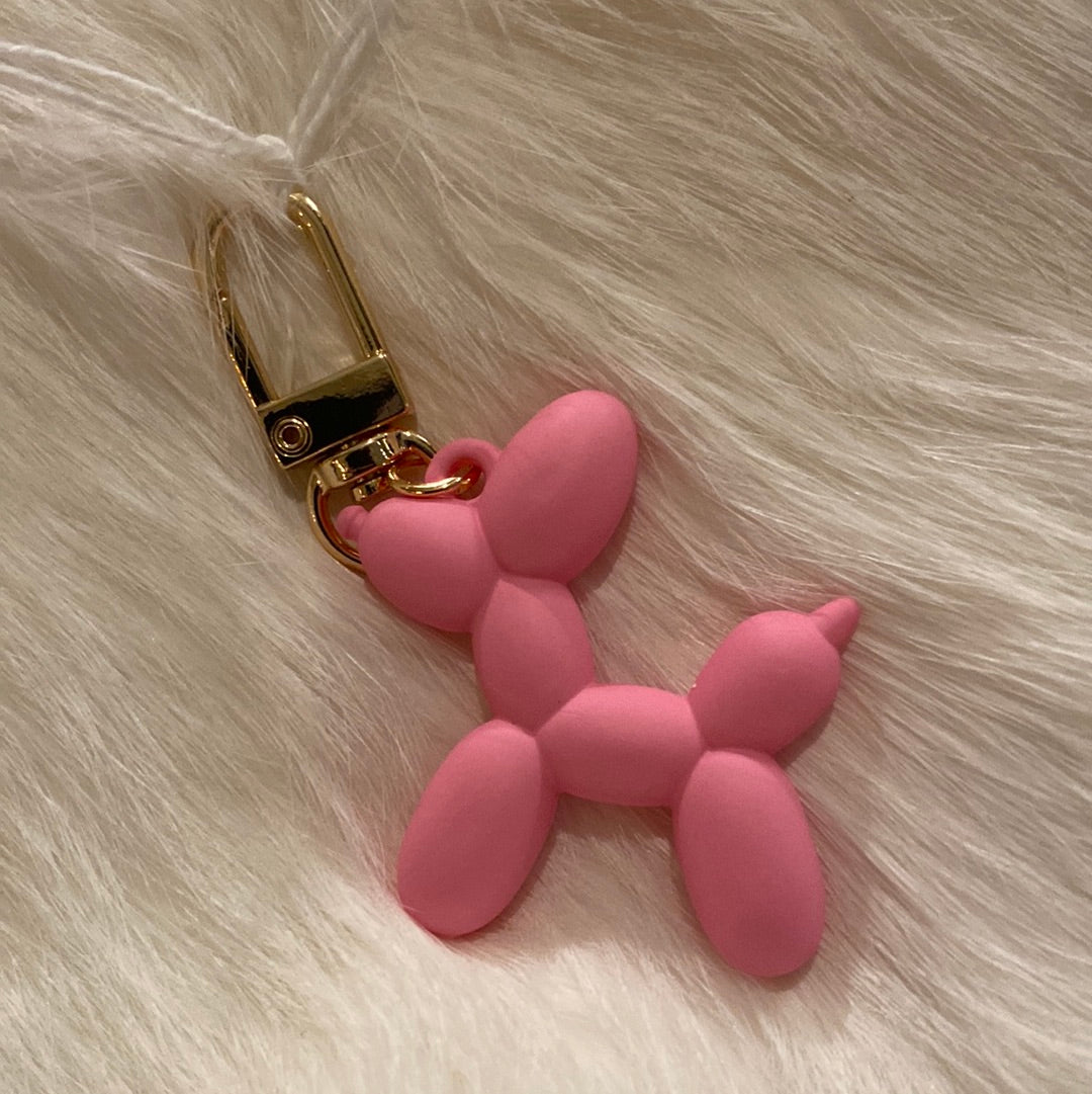Balloon dog sleutelhanger Pink