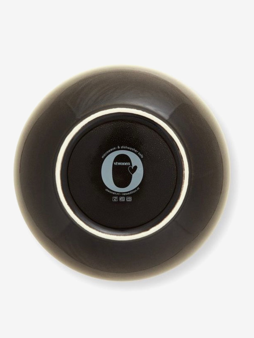 Vtwonen bowl Black Gradient 15cm