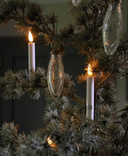 Led kerstboom kaarsjes gold