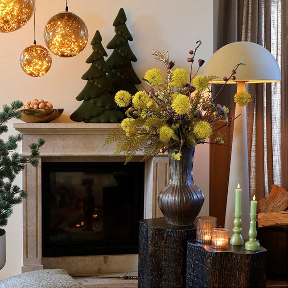 Countryfield Led kaars Green L