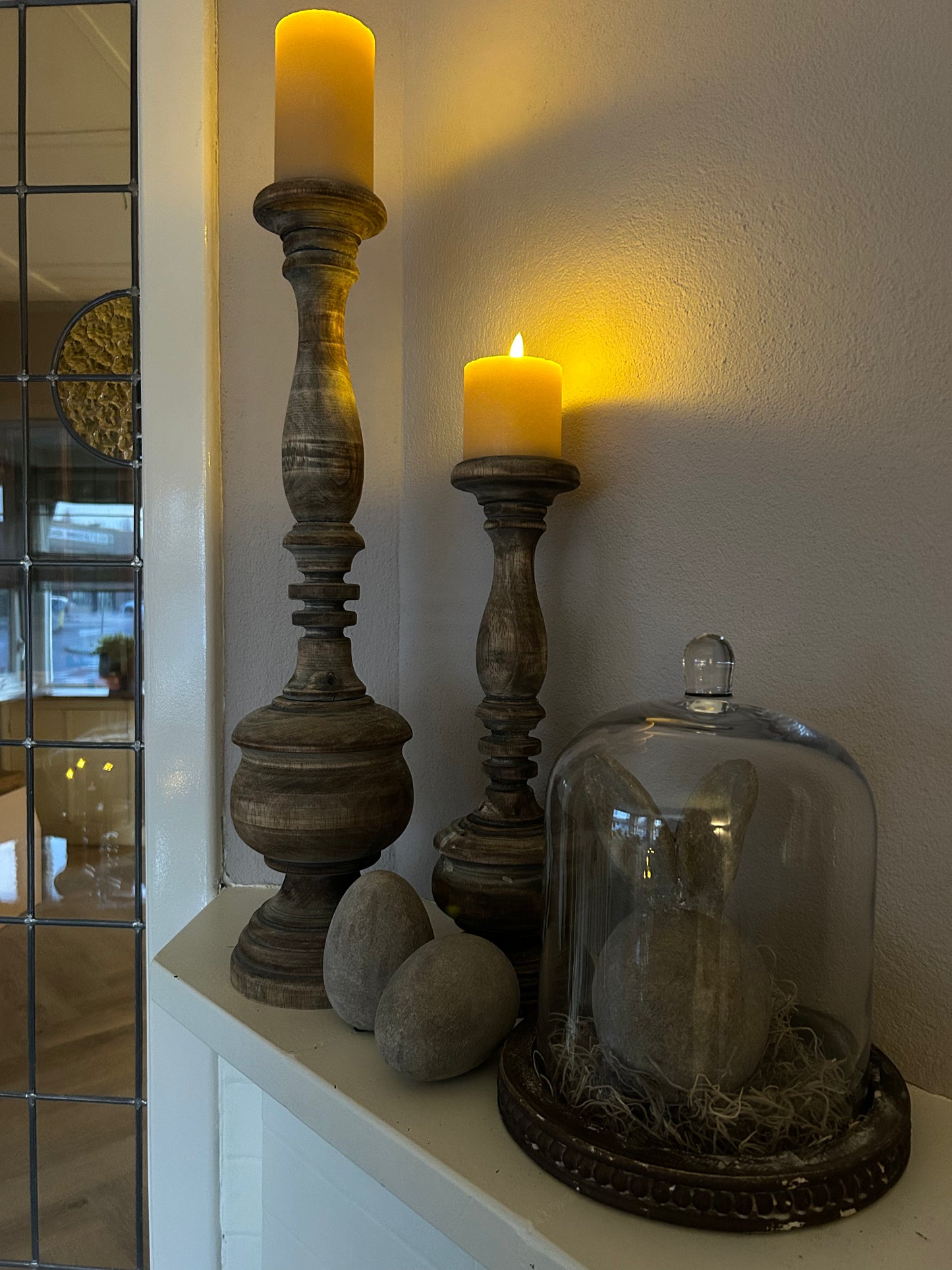 Kandelaar Sjuul naturel xl naturel