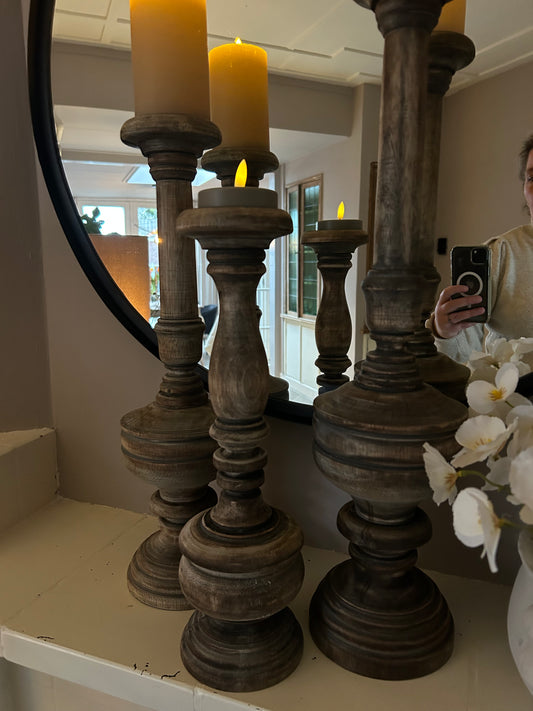 Kandelaar Sjuul  M naturel