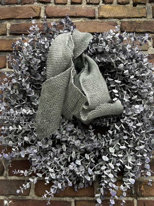 Eucalyptus krans vergrijsd lilac