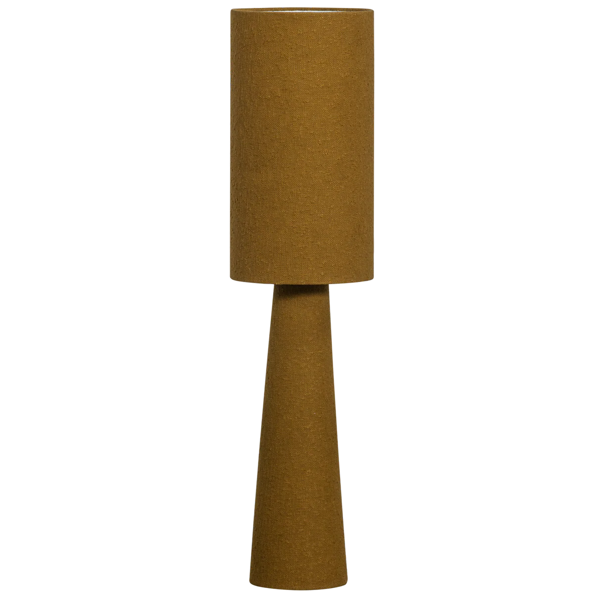 Loft vloerlamp metaal/bouclé tapenade 130xø30 cm