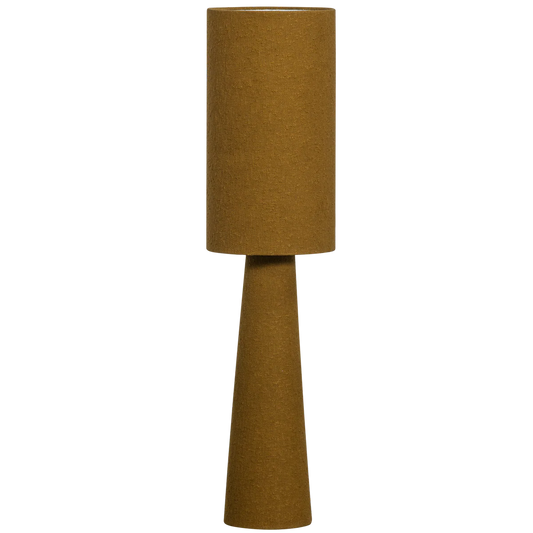 Loft tafellamp metaal/bouclé tapenade 90xø22 cm